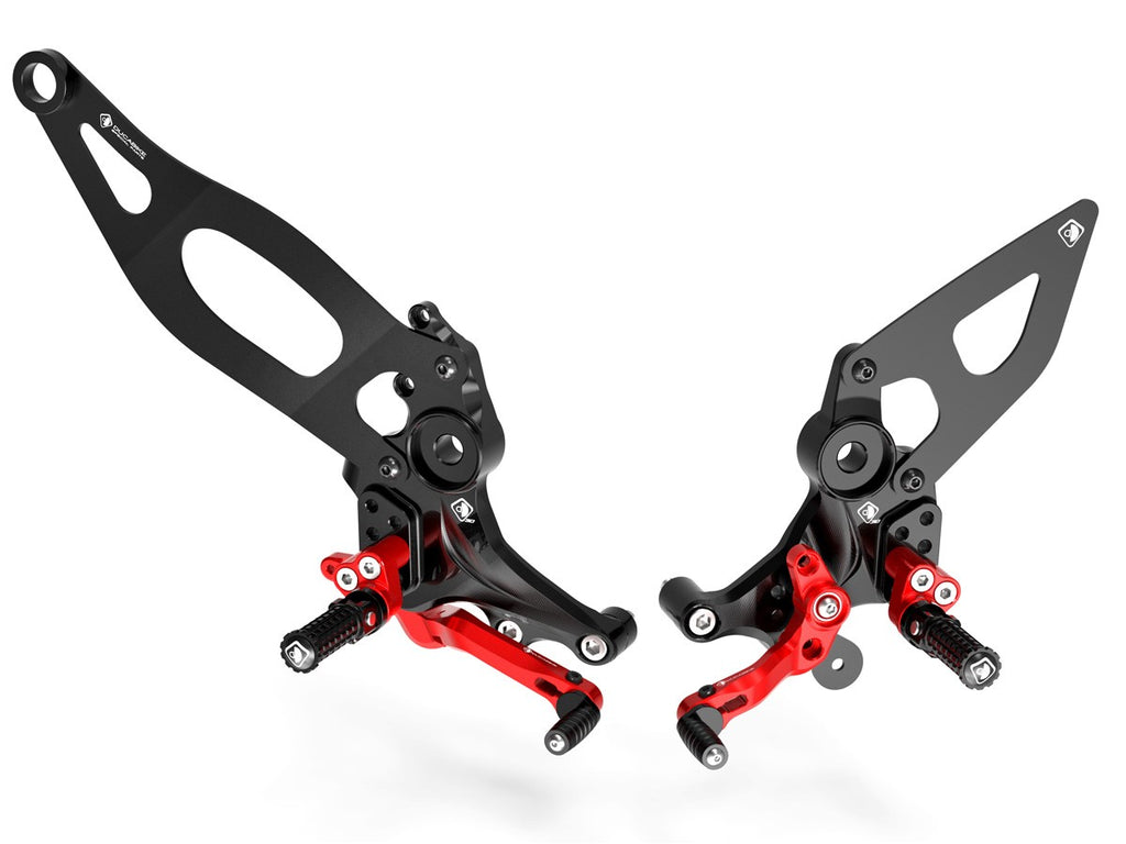 Ducabike Adjustable Modular Rearsets MONOPOSTO Kit Ducati Omaha