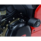 RG.CP0389BL - R&G Aero Style Frame Sliders For Ducati 899 Panigale, 959 Panigale, 1199 Panigale & 1299 Panigale | No-Cut Black