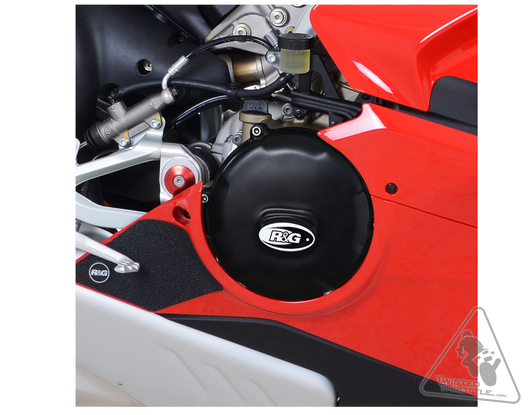 RG.ECC0255BK - R&G Engine Case Cover For Ducati Panigale V4 '18-'19, Panigale V4S '18 & Panigale V4 Speciale '18-'19