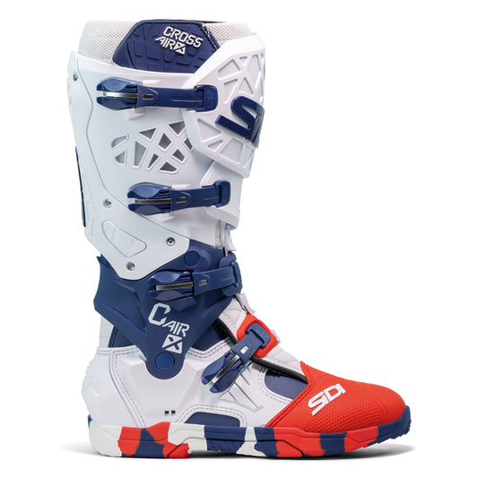 Sidi - Crossair X Boot - WHITE/NAVY/RED