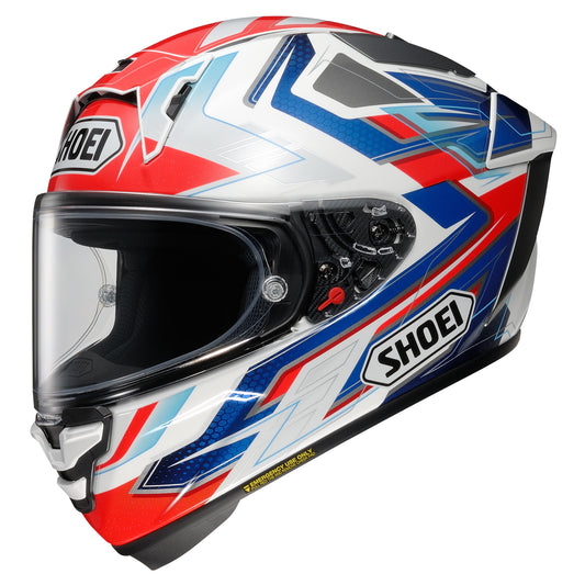 SHOEI - X-Fifteen Escalate - RED/WHITE/BLUE (TC10)