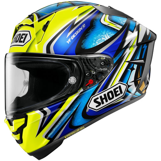 SHOEI - X-Fifteen Daijiro - YELLOW/BLUE/WHITE (TC3)