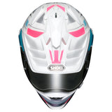 SHOEI - Hornet X2 Invigorate - WHITE/PINK/LTBLUE (TC7)