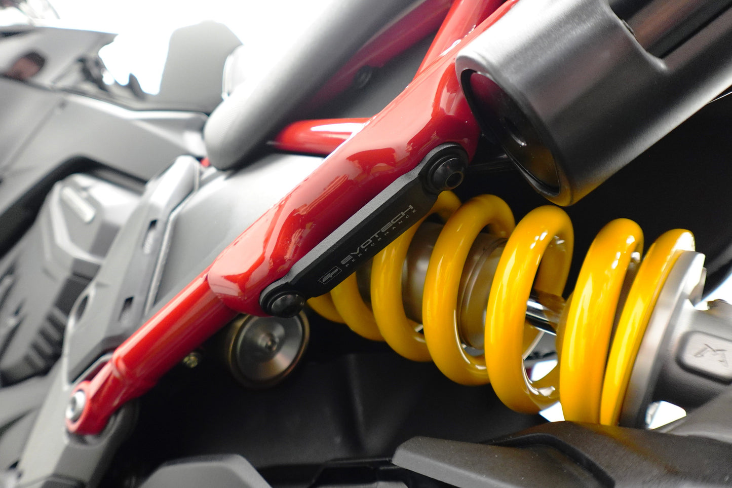 PRN013687-017786 - Evotech Exhaust Hanger & Pillion Footpeg Removal Kit