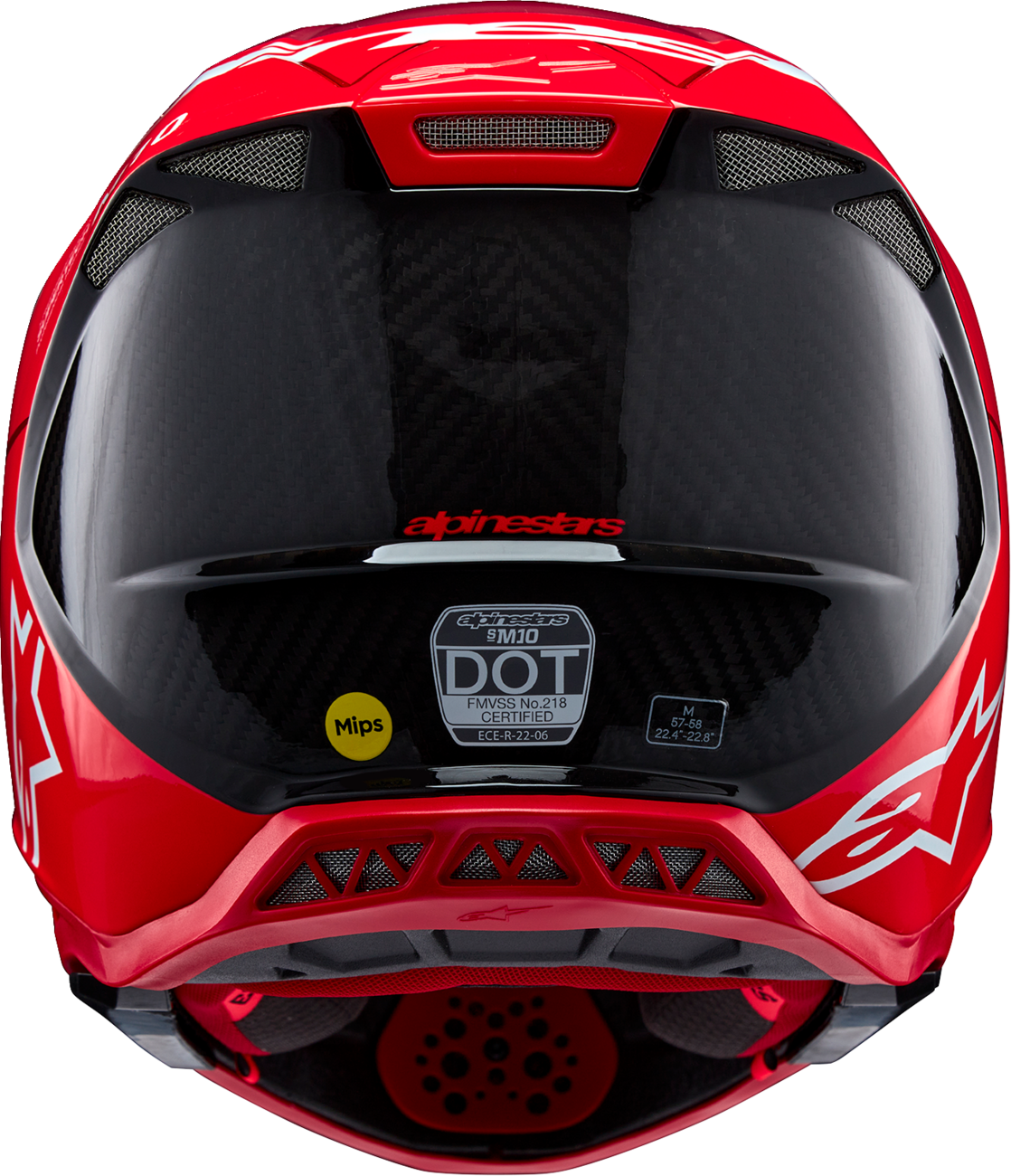 Alpinestars - Supertech M10 Helmet - Flood - MIPS® - Red Fluo/Red