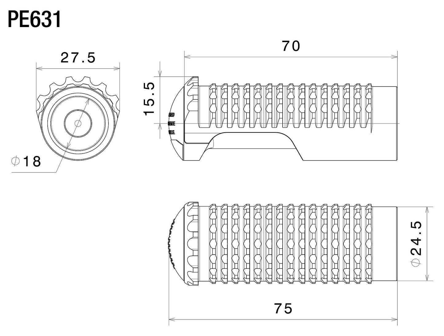 PE631 - RIZOMA - EXTREME PEGS