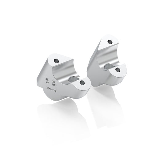 ZDM167 - RIZOMA - Swept-Back Risers - Multistrada V4