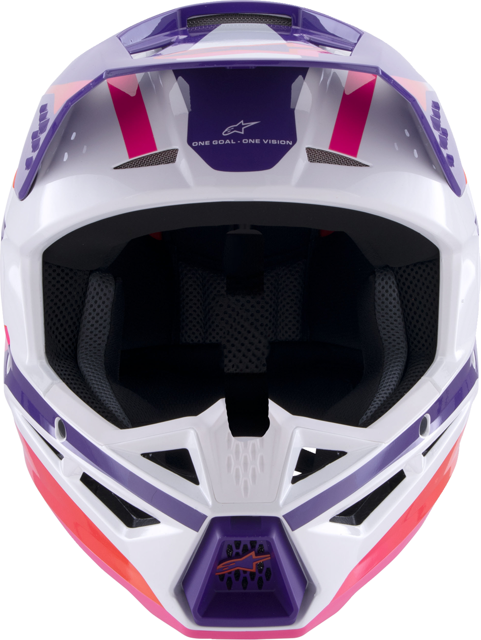 Alpinestars - SM3 Helmet - Heat - Gloss White/Purple/Pink