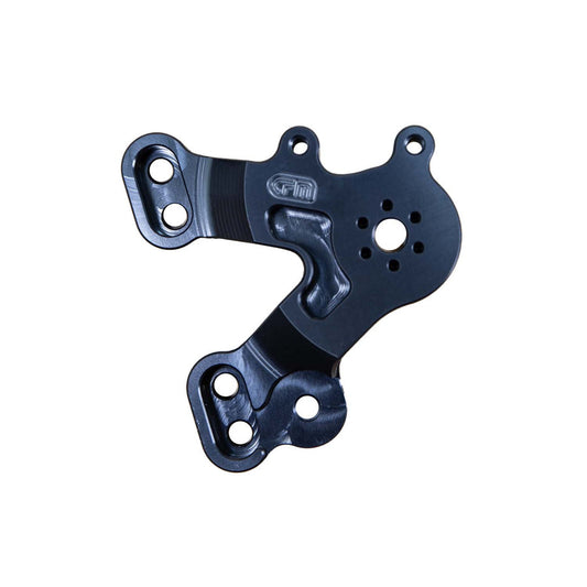 Woodcraft - 05-0640L Ducati 848 2008-11, 1098 2007-09 1198 2008-11, 848 EVO 2011-13 Left Bracket, Black