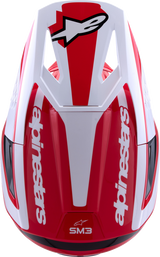 Alpinestars - SM3 Helmet - Heat - Gloss Red/White/Black