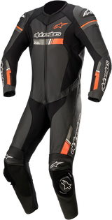 Alpinestars - GP Force Chaser 1-Piece Leather Suit - Black/Red Fluo