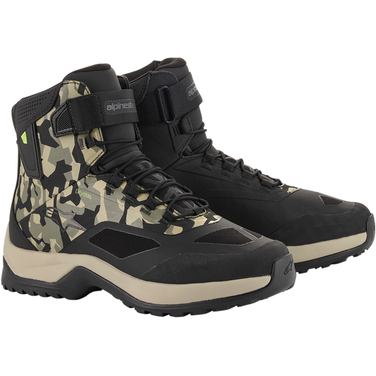 Alpinestars - CR-6 Drystar® Shoes - Black/Brown/Green