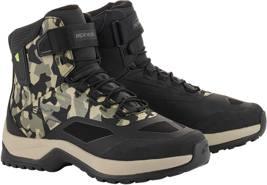 Alpinestars - CR-6 Drystar® Shoes - Black/Brown/Green