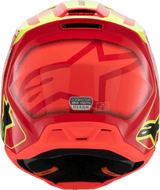 Alpinestars - Youth SM3 Helmet - Fray - Gloss Red/Yellow Fluo/Black