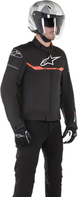 Alpinestars - T-SP S Waterproof Jacket - Black/Red Fluo