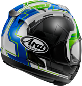 Arai Helmets - Corsair-X Helmet - Rea-6 - Green