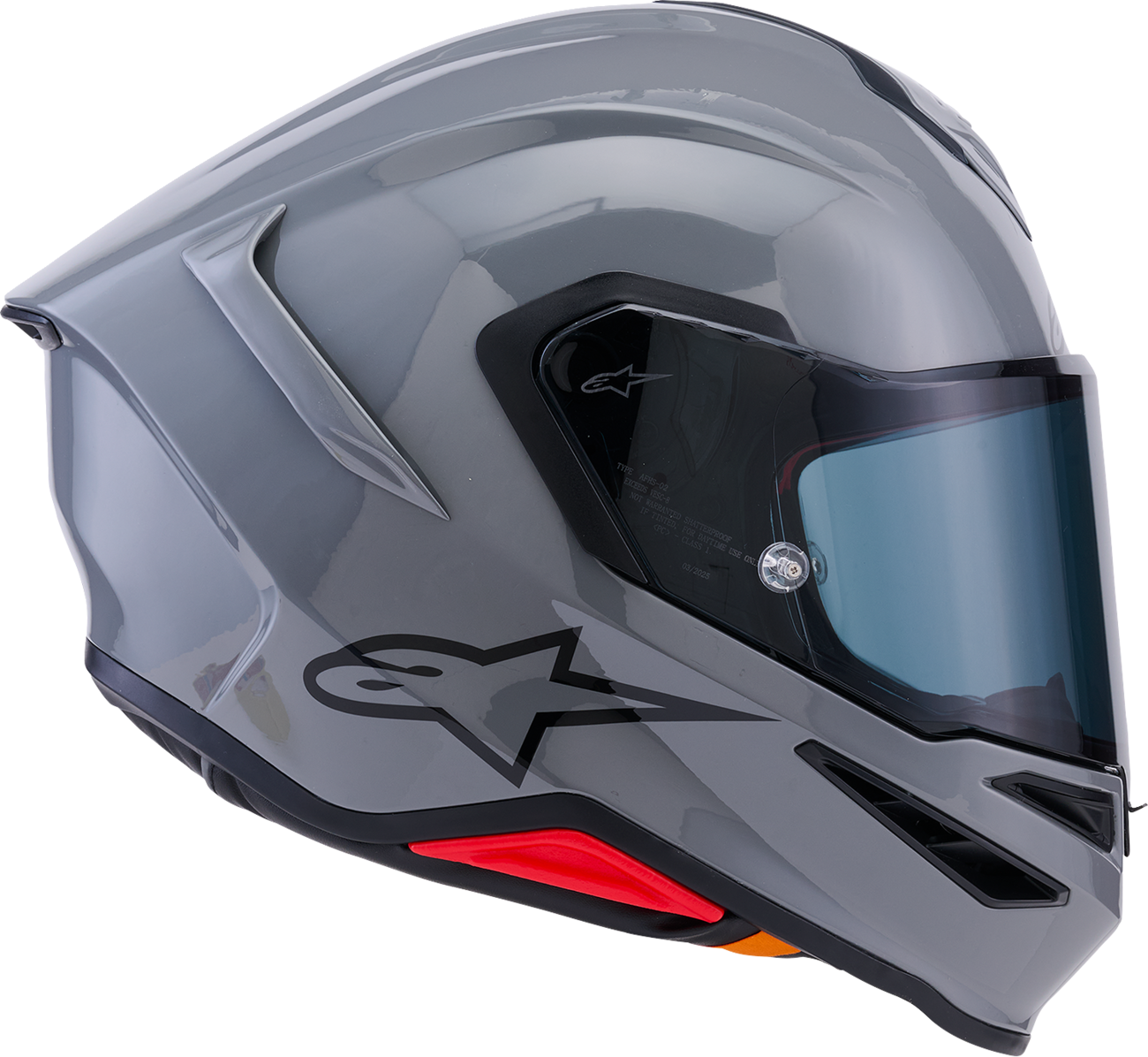 Alpinestars - Supertech R7 Helmet - 22.06 - Solid - Gloss Gray
