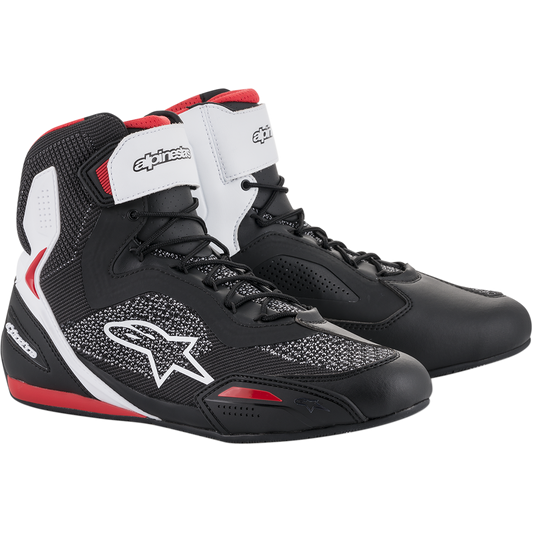 Alpinestars - Faster-3 Rideknit® Shoes - Black/White/Red