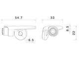 FR447 - RIZOMA - Rear LIGHT UNIT Turn Signal Kit - Diavel V4