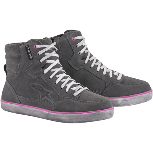 Alpinestars - J-6 Waterproof Women's Shoes - Gray/Pink