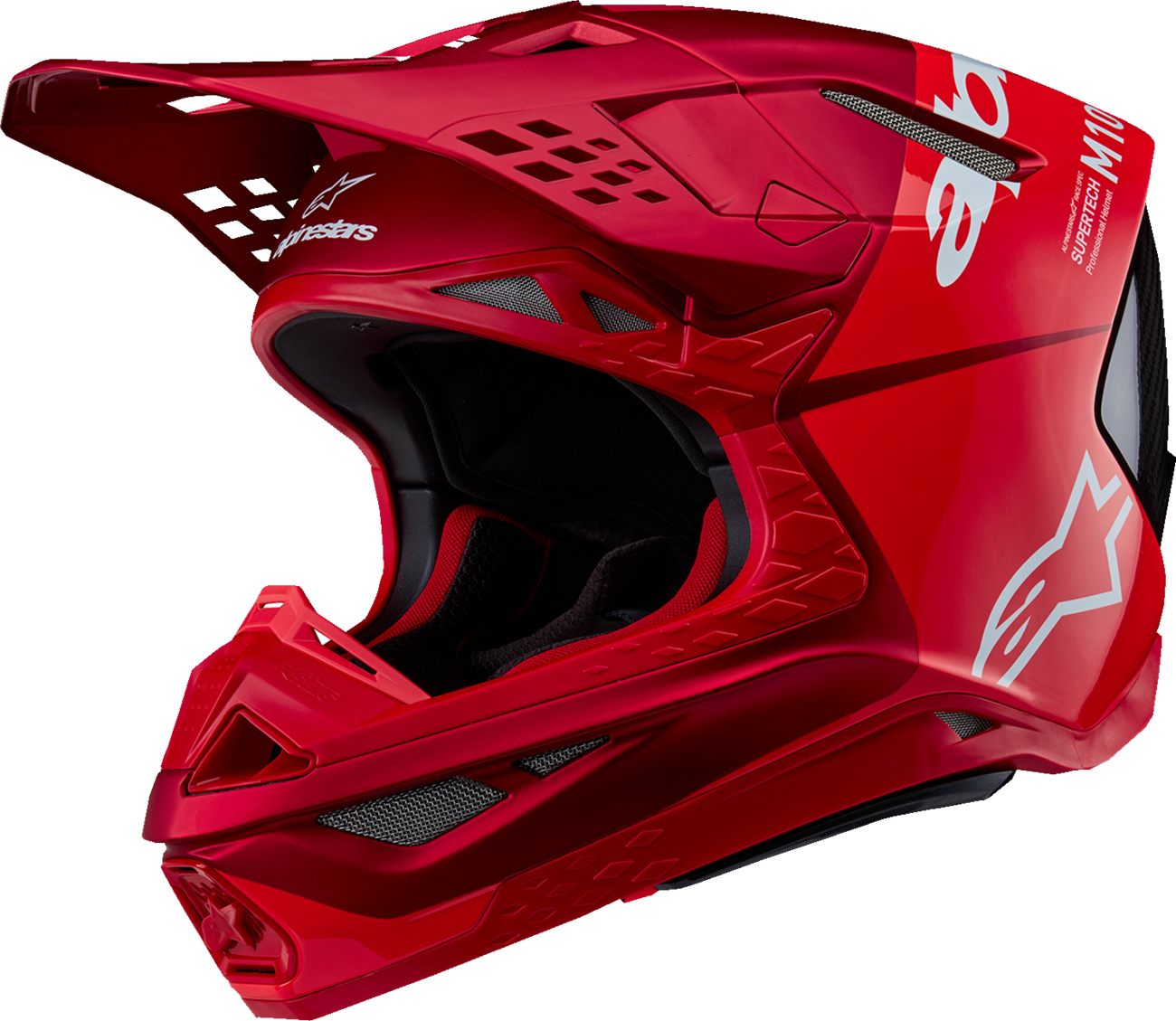 Alpinestars - Supertech M10 Helmet - Flood - MIPS® - Red Fluo/Red
