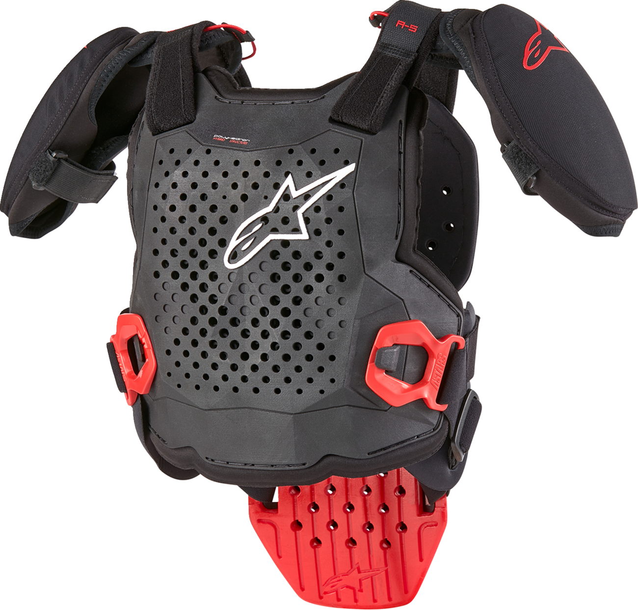 Alpinestars - Youth A5 S v2 Chest Guard - Black/White/Red
