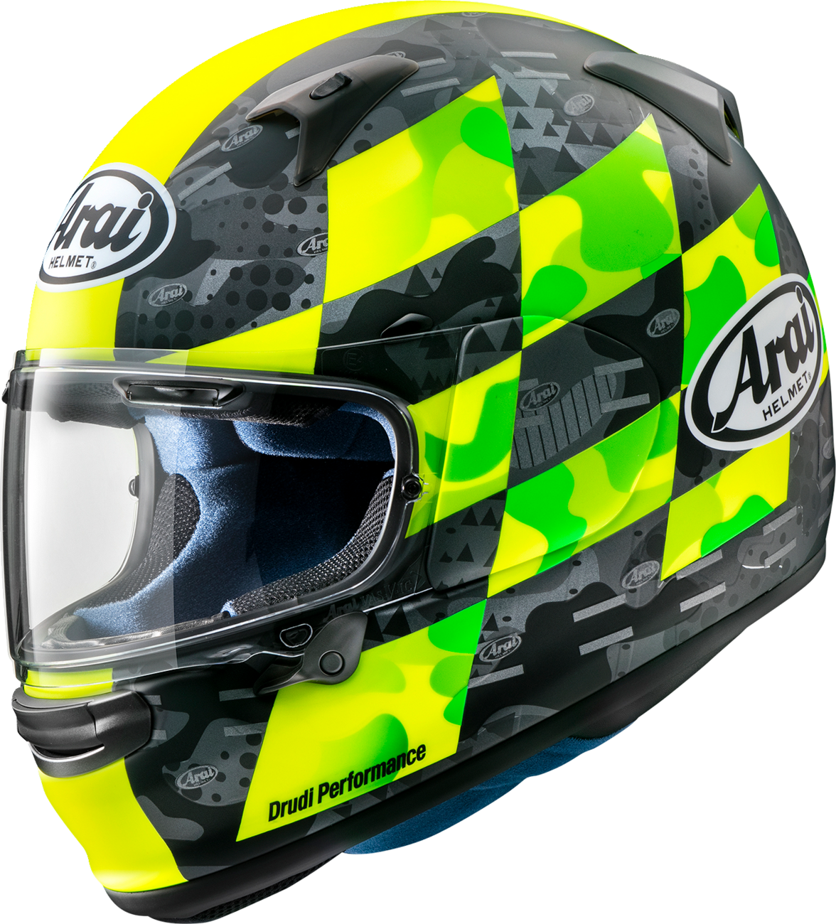 arai helmet hat Arai Regent-X Patch Helmet Small Yellow Frost