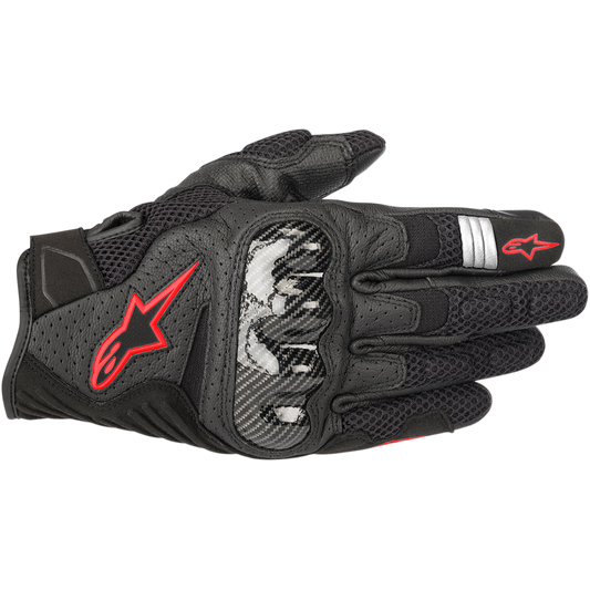 Alpinestars - SMX-1 Air V2 Gloves - Black/Fluo Red