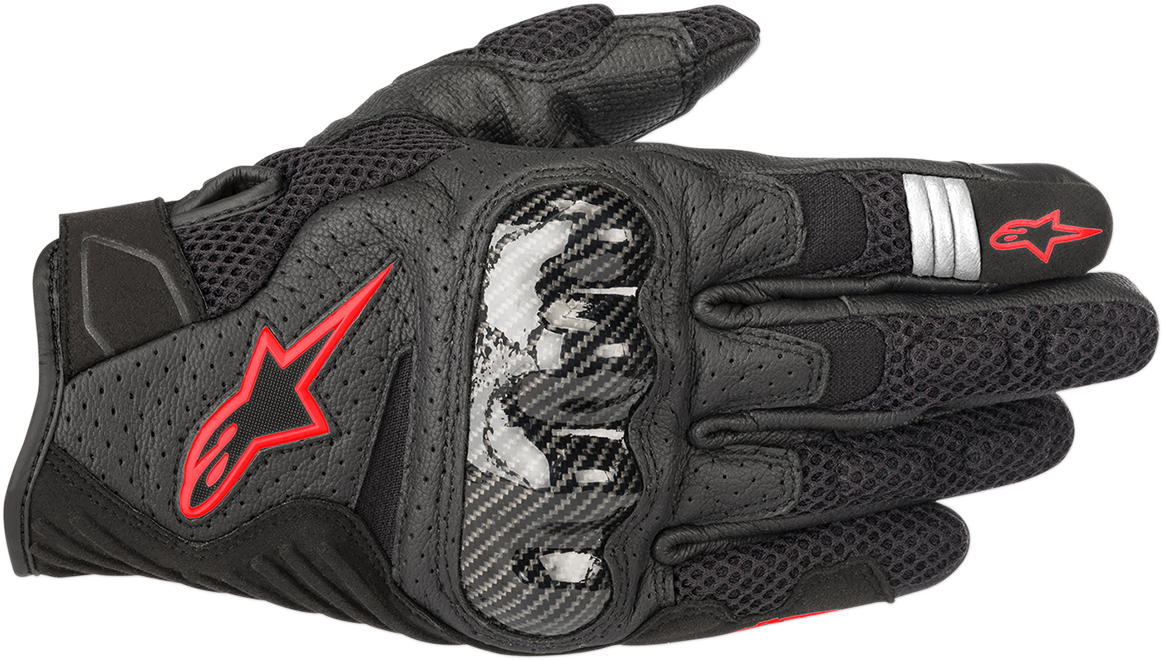 Alpinestars - SMX-1 Air V2 Gloves - Black/Fluo Red