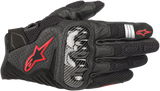 Alpinestars - SMX-1 Air V2 Gloves - Black/Fluo Red