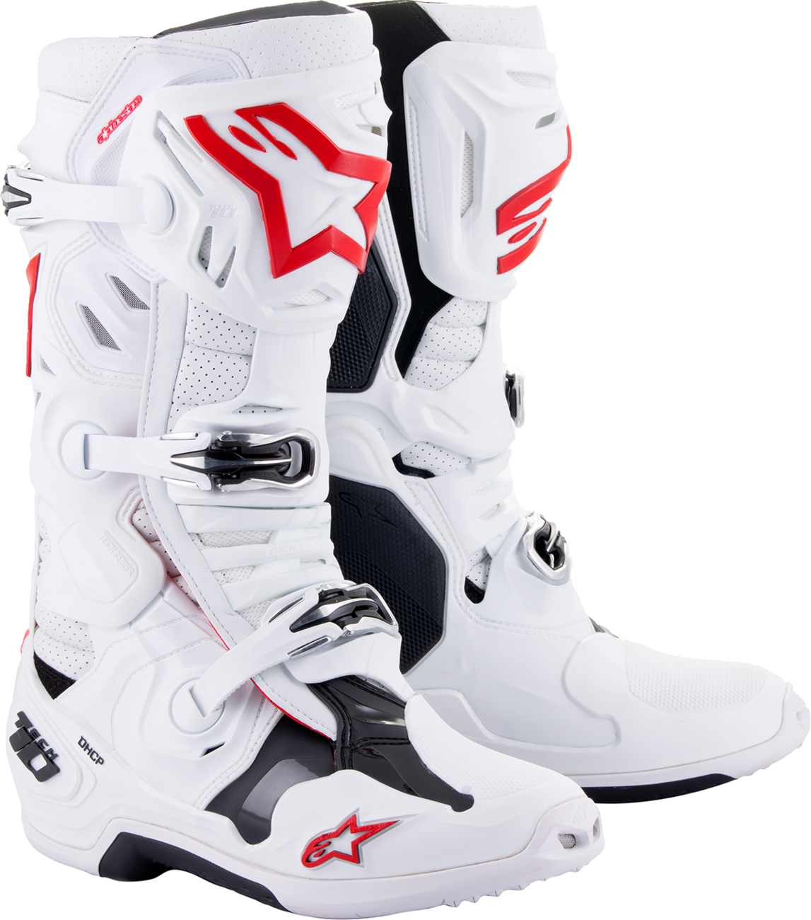 Alpinestars - Tech 10 Supervented Boots - White/Red