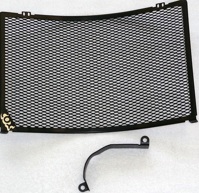 CLOSEOUT - Cox Racing - Radiator and Chain Case Guard Set - MONSTER 1200 - BLACK