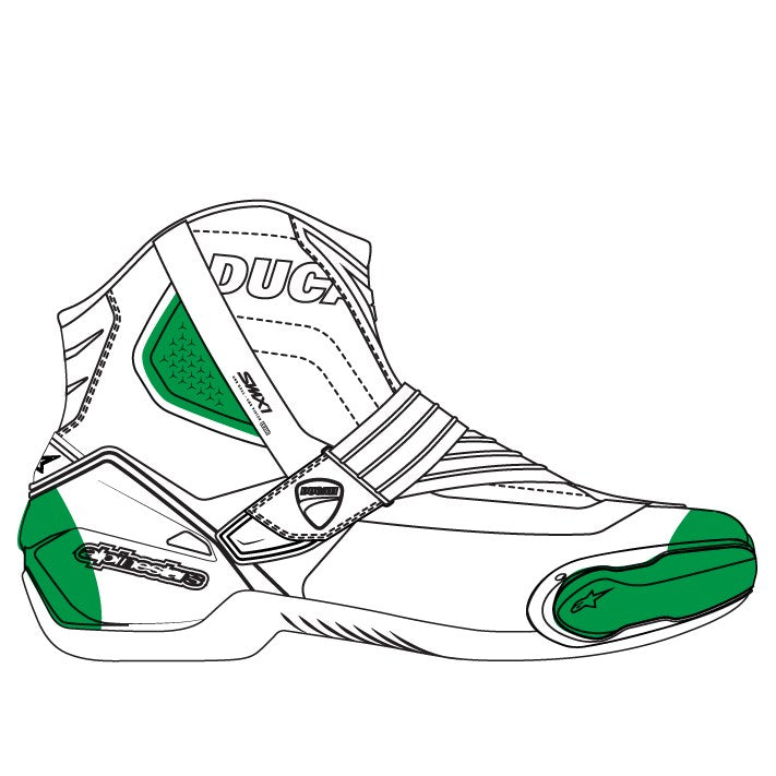 9810760 - Ducati Theme C2 Short Boots – Ducati Omaha
