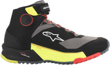 Alpinestars - CR-X Drystar® Shoes - Black/Red/Yellow Fluorescent