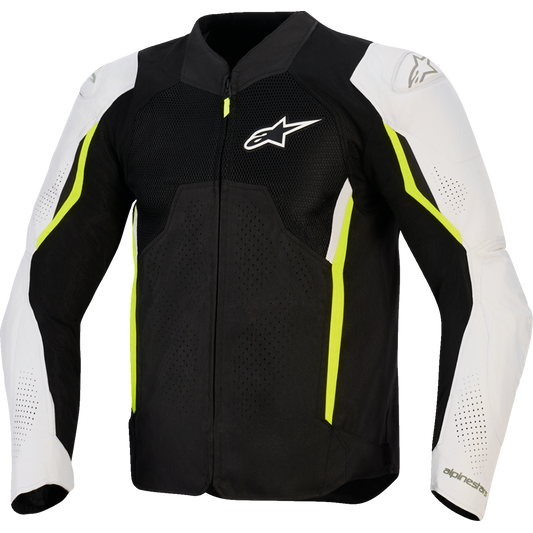 Alpinestars - AST v3 Air Jacket - Black/Silver/Yellow Fluo