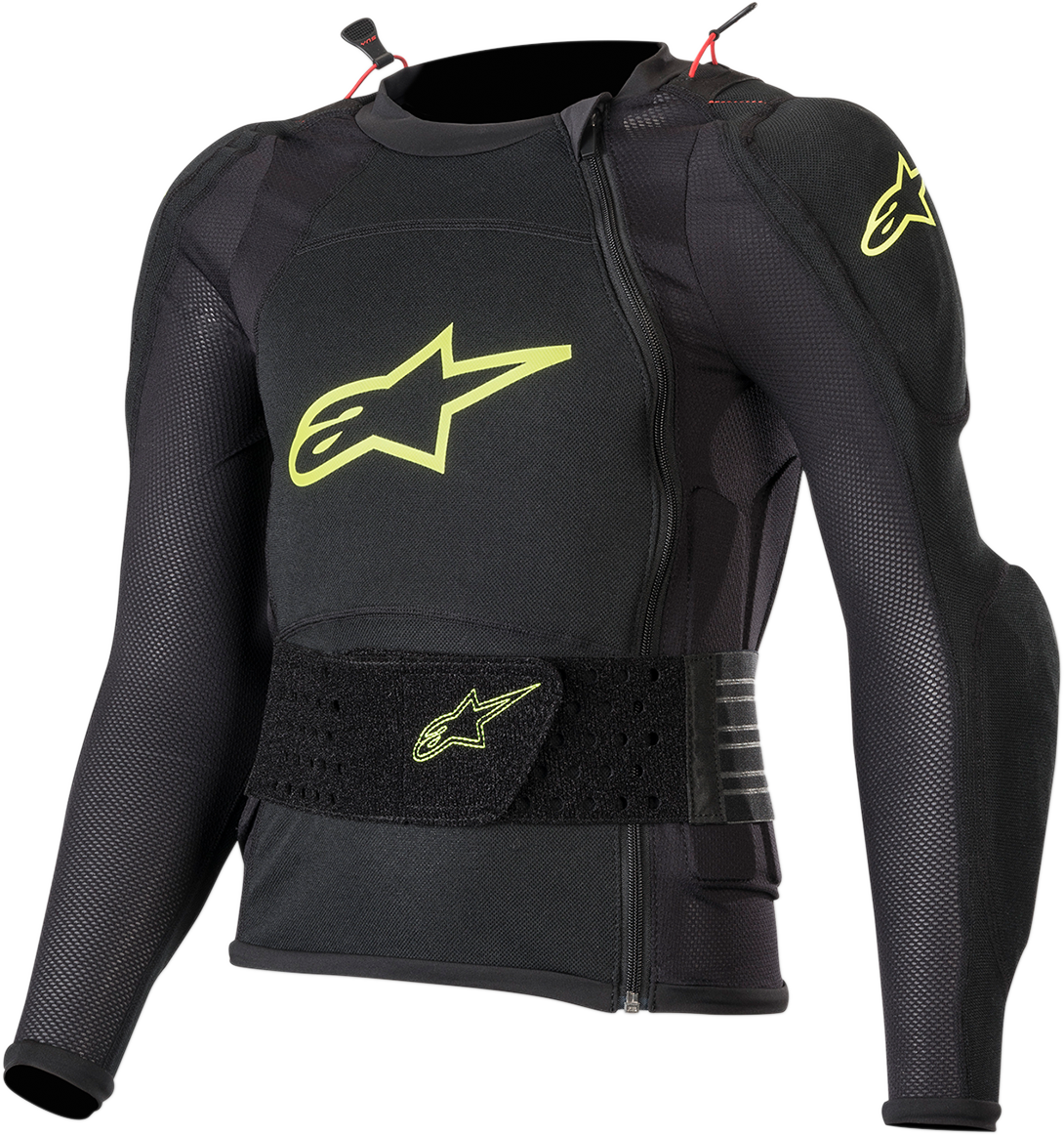 Alpinestars - Youth Bionic Plus Protection Jacket - Black/Fluo Yellow