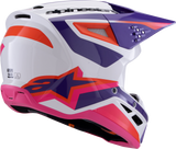 Alpinestars - SM3 Helmet - Heat - Gloss White/Purple/Pink