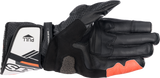 Alpinestars - SP-8 V3 Gloves - Black/White/Fluo Red