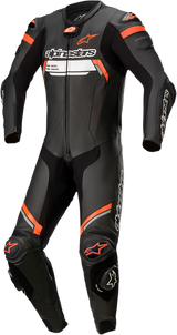 Alpinestars - Missile Ignition v2 1-Piece Leather Suit - Black/Red Fluo