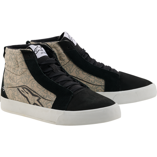 Alpinestars - Ride-63 Canvas Shoes - Black/Cool Gray/White