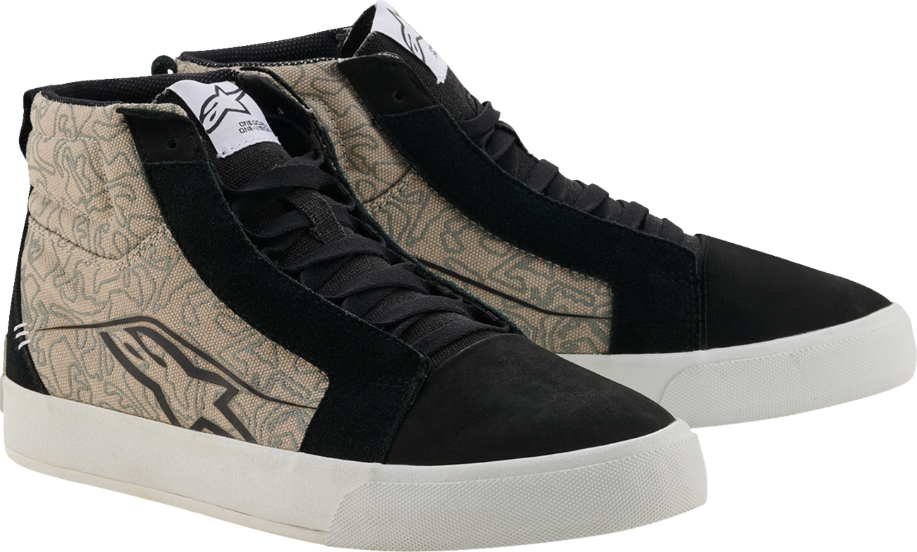 Alpinestars - Ride-63 Canvas Shoes - Black/Cool Gray/White