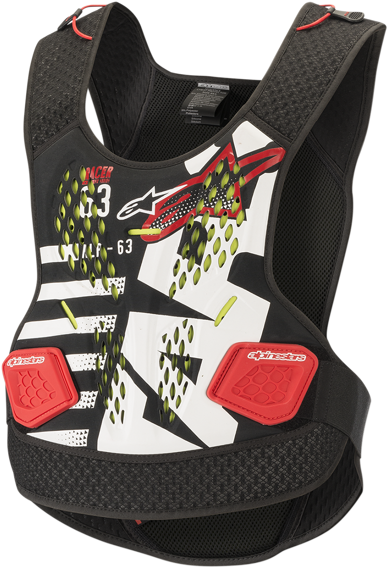 Alpinestars - Sequence Chest Guard - Black/White/Red