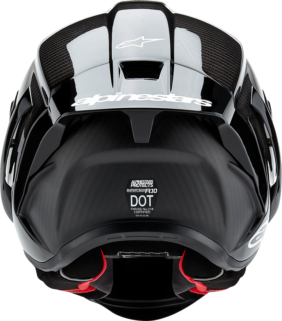 CLOSEOUT OS - Alpinestars - Supertech R10 Helmet - Solid - Carbon Black - Size S