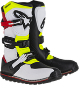 Alpinestars - Tech-T Boots - White/Red/Yellow Fluorescent/Black