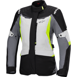 Alpinestars - Stella ST-1 Waterproof Jacket - Ice Gray/Black/Yellow Fluo