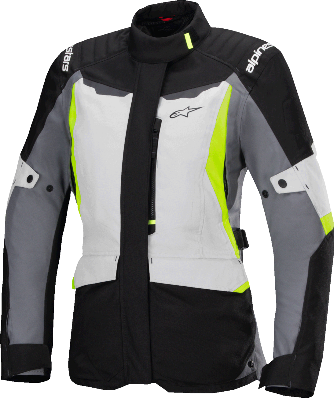 Alpinestars - Stella ST-1 Waterproof Jacket - Ice Gray/Black/Yellow Fluo