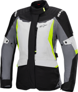Alpinestars - Stella ST-1 Waterproof Jacket - Ice Gray/Black/Yellow Fluo