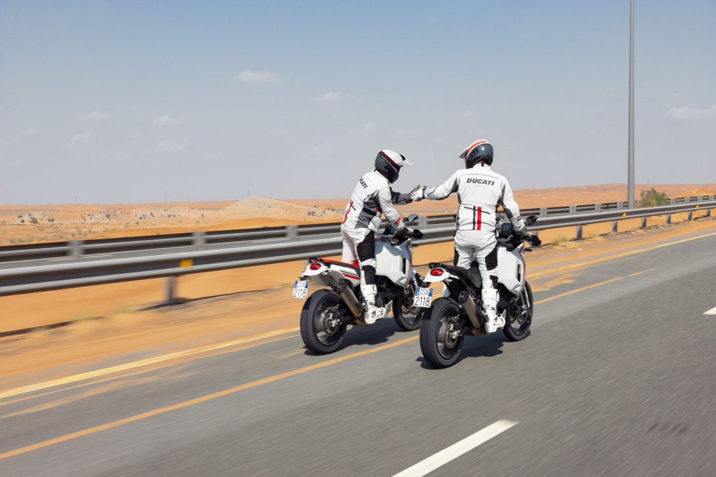 2025 Ducati DesertX - Star White Silk