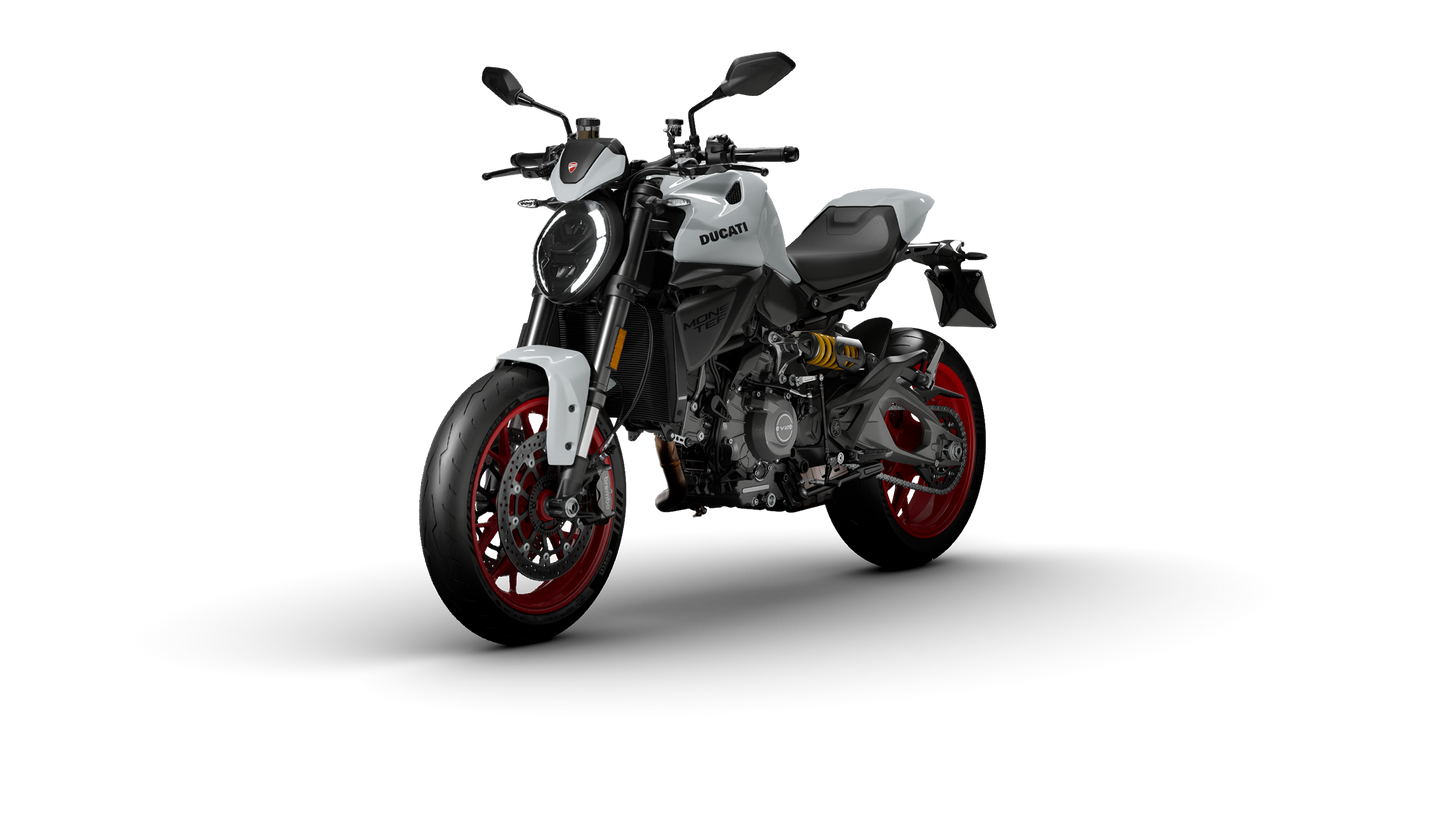 2026 Ducati Monster Plus - Iceberg White