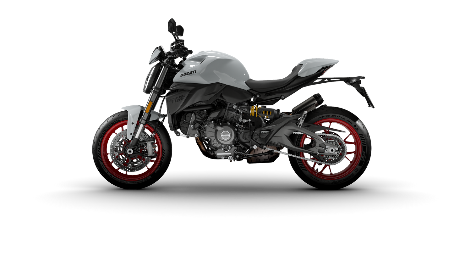 2026 Ducati Monster Plus - Iceberg White